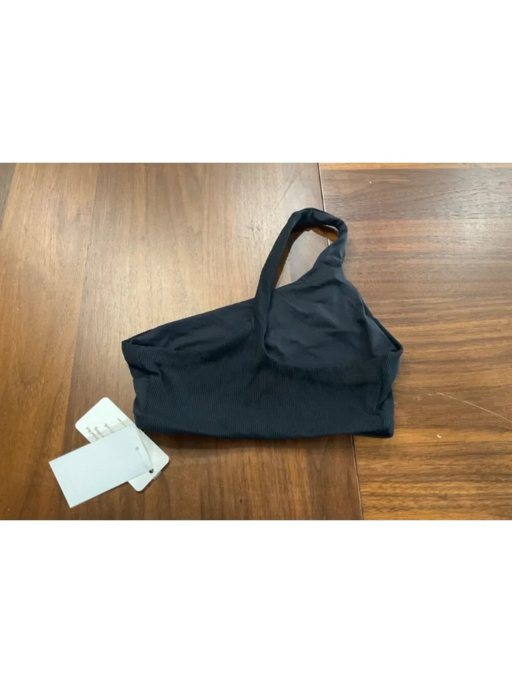 L*Space Celeste Bikini Top in Black XSmall New Womens Swimsuit